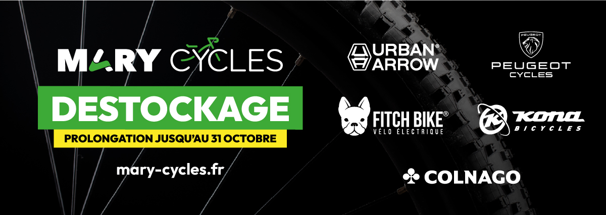 Promotions dans nos magasins Mary Cycles